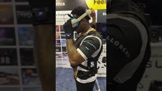 Virtual Reality Haptic Gloves from Bhaptics 