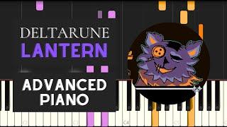 Lantern (Advanced Piano Tutorial) - Deltarune