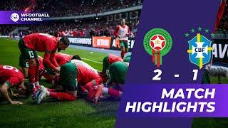 Morocco Vs Brazil 2-1 All Goals & Highlights and Goals 2023 HD