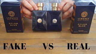 Fake vs Real Versace Dylan Blue Perfume