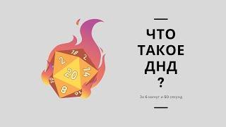 ЧТО ТАКОЕ ДНД? | Разбираемся за 7 минут