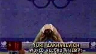 Yuri Zakharevich - 210kg Snatch, 1988