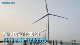 Wind power project attracts tourists / Trạm điện gió ở Bạc Liêu thu hút khách du lịch