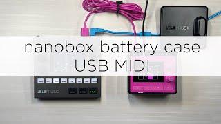 1010music nanobox | battery case + USB MIDI