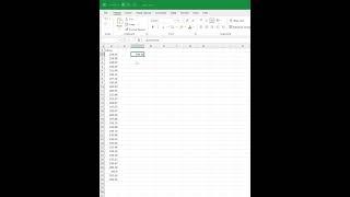 Excel - How to Sum all a column