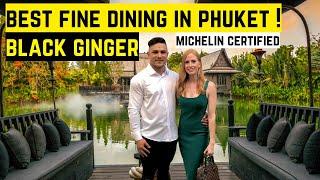 SPECTACULAR FINE DINING IN PHUKET| Black Ginger, Michelin Guide Restaurant #travel #food #phuket