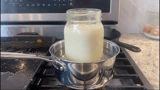 Making Butter, Sour Cream, and Coffee Creamer with Raw Milk