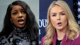 Jasmine Crockett Calls Trump Fans ‘Mentally Ill’ - Karoline Leavitt Drops SAVAGE Response