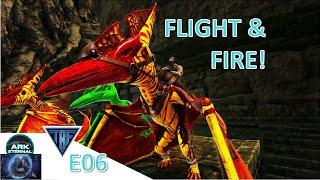 Elemental Fire Ptera!  Ark Eternal Genomes E06 Ark Survival Evolved Modded