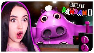 CHEF PIGSTER wants TO EAT ME!!! GARTEN OF BANBAN 3 Gameplay