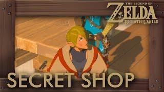 Zelda Breath of the Wild - How to Unlock Secret Shop (New Hylian Shield & Rare Armor)