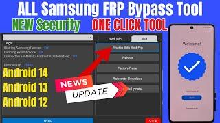 All Samsung FRP Bypass/Unlock 2024 Android 14/13/12 New Security, All Samsung FRP Unlock Tool 2023