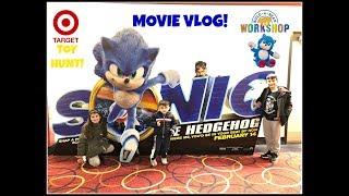 Sonic The Hedgehog Movie Vlog! Target Toy Hunt! Sonic Build A Bear!