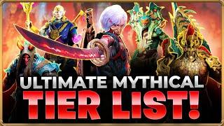 All The Mythical Champions RANKED!! Raid: Shadow Legends Tier List Ft. @KruYseN0193