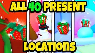 *NEW* ALL 40 PRESENT LOCATIONS IN PET SIMULATOR 99! (ROBLOX) - CHRISTMAS UPDATE 2024!!