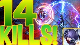 14 KILLS in SURVIVAL HEROES! - Battle Royale MMO