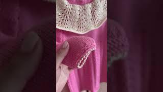 Платье для девочки Нежность️ #knitting #crochet #вязоvlog #handmade #вязовлог #вязаниедлядетей