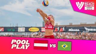 Klinger/Klinger vs. Agatha/Rebecca - Pool Play Highlights | Vienna 2024 #BeachProTour