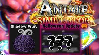 SHADOW FRUIT FULL SHOWCASE Anime Simulator Halloween Update!!