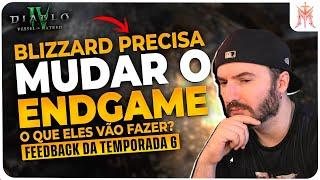 Diablo 4 PRECISA MUDAR O ENDGAME atual Feedback Temporada 6