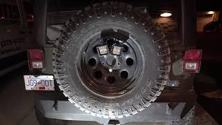 HOW TO INSTALL SPARE TIRE LIGHTS