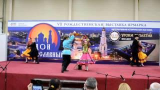 Ансамбль "Лебедушки" - танец "Деревенская потеха" (Ростов-на-Дону, ДонЭкспоЦентр, 15.01.2017)