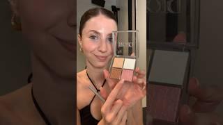 Trying the Dior glow face palette   #dior #makeup #review #girls #glowymakeup