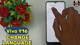 How To Change language in Vivo y16 | Vivo y16 में भाषा कैसे बदलें