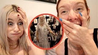 WE BOUGHT A $45 WEDDING DRESS!!