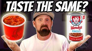 Wendy's Chili: Canned vs. Restaurant Taste Test - Is It a Match?