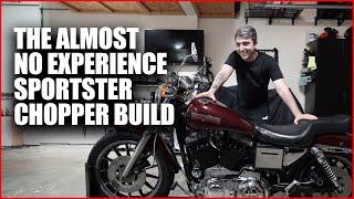 Sportster Chopper Build - Ep 1 - Teardown