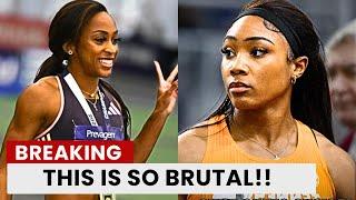 OMG!! Celera Barnes DROPS THE HAMMER On Jacious Sears In Women’s 60m || Track And Field 2025