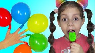 Shapes Song | Balloon Song | Popular Children's Songs #1 by Valeria Kids Show