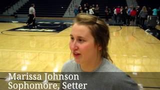 Marissa Johnson discusses 4-0 performance in the NSIC Challenge