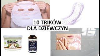 TOP 10 | TRIKI URODOWE, KTÓRE POWINNA ZNAĆ KAŻDA DZIEWCZYNA + rozdanie kosmetyków