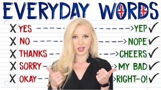 AVOID Repeating These Words in Daily English Conversation - Use These Alternative Words