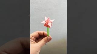 DIY Paper Tulip Flower  #craft #papercraft #poornimart