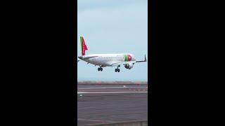 Embraer E190 Landing at Cristiano Ronaldo Airport