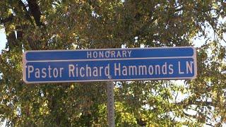 Pastor Richard K. Hammonds Honorary Street Naming