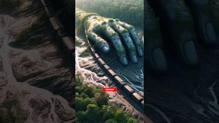 Travel Exploring: Mysterious Train #part99 - #trending Amazing Jungle #shorts