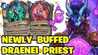 Did Draenei Priest BUFFS Break The Deck? The Great Dark Beyond Hearthstone Priest Deck