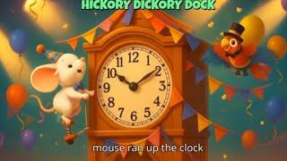 Hickory Dickory Dock  | #nurseryrhymes | #singalong Songs