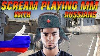 CS:GO - ScreaM with Russians in MM