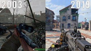 Эволюция серии игр Call of Duty | 2003 - 2019