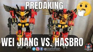 Weijiang Predaking vs  POTP Predaking Comparison