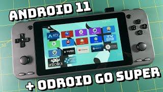 Android 11 on ODROID Go Super -- Tons of Potential!