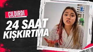 24 SAAT BOYUNCA MELİKEYE KIŞKIRTMA ! Çıldırdı Küstü