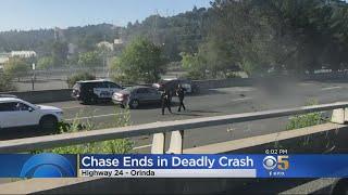 Highway 24 Closed For Hours After Pursuit Ends In Fatal Crash