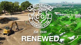 TOTAL golf course transformation in less than a year! | Colonial CC | PGA TOUR Originals