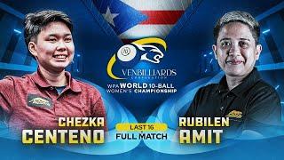 AMIT vs CENTENO - LAST 16 - VenBilliards WPA Women’s World 10 Ball Championship